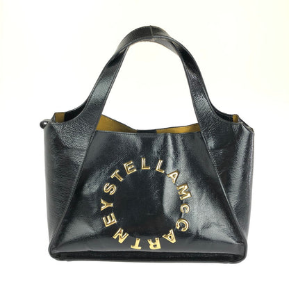 【中古品】【レディース】 Stella McCartney ステラマッカートニー STELLA LOGO TOTE BAG 513860 W8589 ステラロゴ トートバッグ カバン 180-240510-mo-14-tag カラー：ブラック 万代Net店