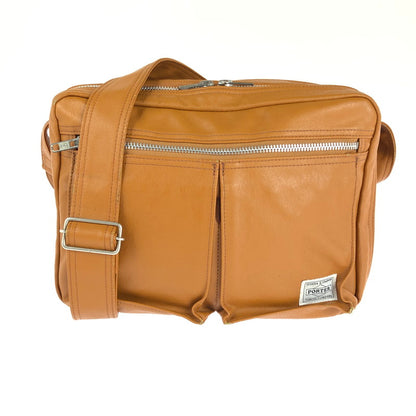 【中古品】【メンズ】 PORTER ポーター FREESTYLE SHOULDER BAG 707-08211 フリースタイル ショルダーバッグ 吉田カバン 188-240510-mo-19-tag カラー：キャメル 万代Net店