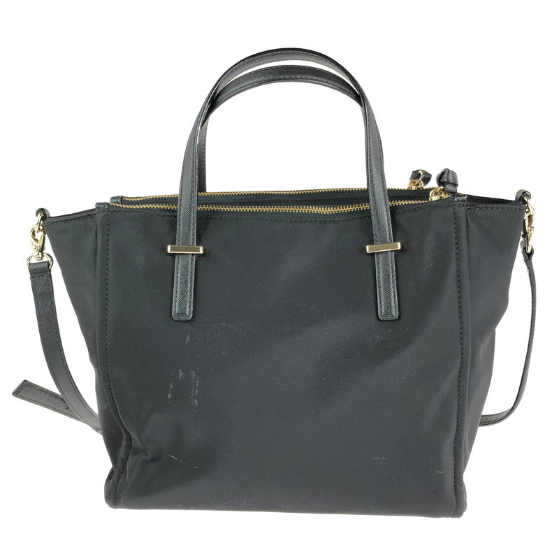 【中古品】【レディース】 Kate Spade ケイトスペード 2WAY HAND BAG 2ウェイ ハンドバッグ カバン ショルダーバッグ 180-240510-mo-17-tag カラー：ブラック 万代Net店