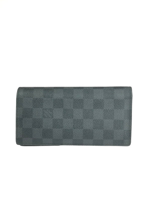 【中古品】【メンズ/レディース】 LOUIS VUITTON ルイ・ヴィトン N62665 ダミエ グラフィット ポルトフォイユ ブラザ 長財布 179-240730-mo-7-tag カラー：ブラック/グレー 万代Net店