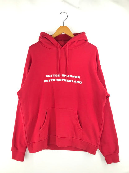 【中古品】【メンズ】 PULLOVER PARKER 2216VB013 プルオーバーパーカー トップス 140-250131-mo-09-tag サイズ：XL カラー：レッド 万代Net店