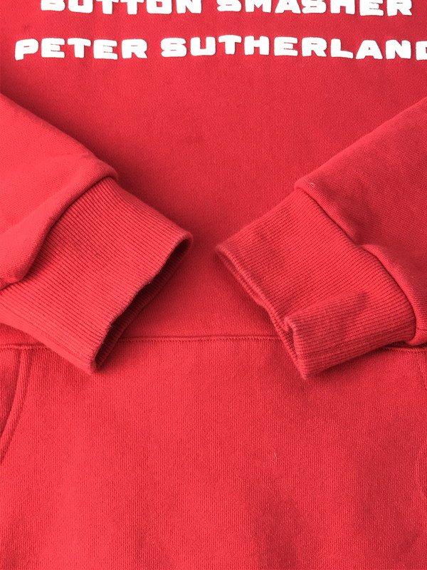 【中古品】【メンズ】 PULLOVER PARKER 2216VB013 プルオーバーパーカー トップス 140-250131-mo-09-tag サイズ：XL カラー：レッド 万代Net店