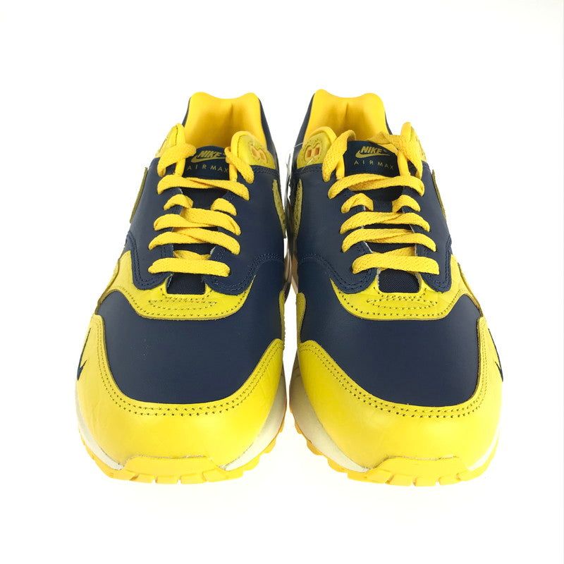 【中古美品】【メンズ】 NIKE ナイキ W AIR MAX 1 PRM HEAD TO HEAD FJ5479-410 ウィメンズ エアマックス1 プレミアム スニーカー 靴 160-240511-kk-18-tag カラー：MIDNIGHT NAVY/VARSITY MAIZE 万代Net店