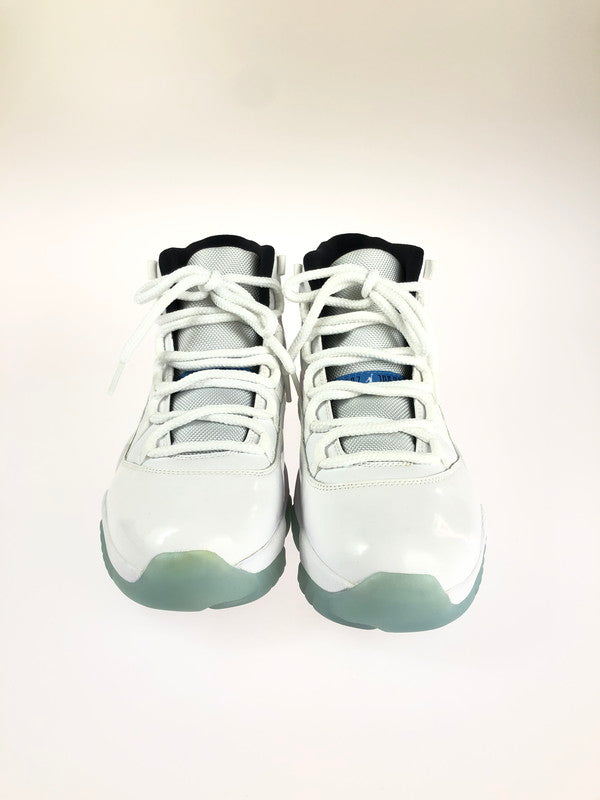 【中古品】【メンズ】 NIKE ナイキ AIR JORDAN 11 RETRO 378037-117 エア ジョーダン 11 レトロ スニーカー 靴 160-240514-mo-12-tag カラー：WHITE/LEGEND BLUE-BLACK 万代Net店