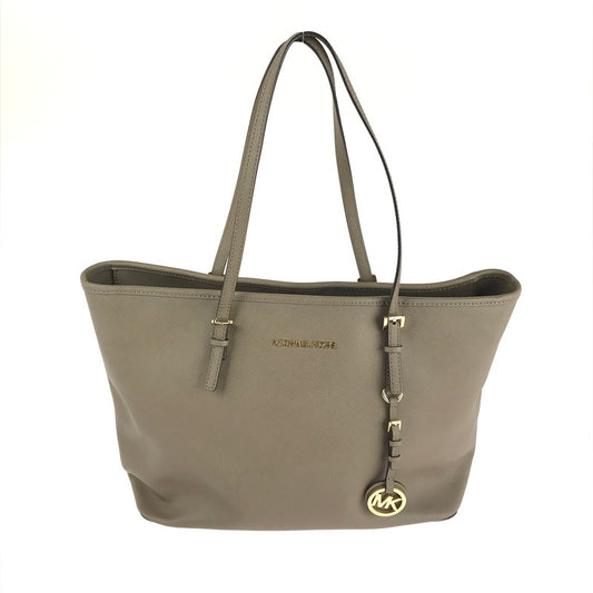 【中古品】【レディース】 Michael Kors マイケルコース JET SET TRAVEL TOP ZIP TOTE 30S4GTVT2L ジェットセット トラベル トップ ジップ トート バッグ カバン 180-241015-yk-06-tag カラー：BEIGE系 万代Net店