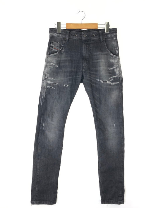 【中古品】【メンズ/レディース】 DIESEL ディーゼル  KROOLEY JOGG JEANS A01897 クロッキー ジョグジーンズ ボトムス デニムパンツ  152-240518-kk-10-tag サイズ：28 カラー：ブラック 万代Net店