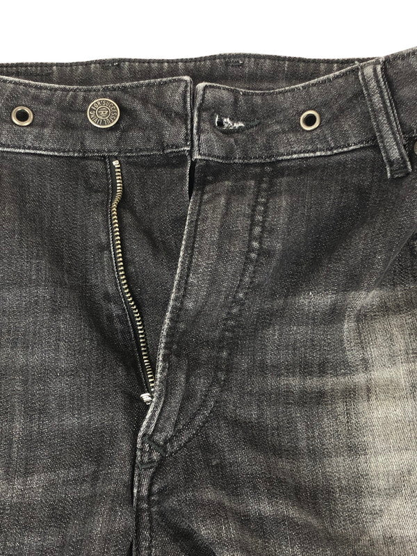 【中古品】【メンズ/レディース】 DIESEL ディーゼル  KROOLEY JOGG JEANS A01897 クロッキー ジョグジーンズ ボトムス デニムパンツ  152-240518-kk-10-tag サイズ：28 カラー：ブラック 万代Net店