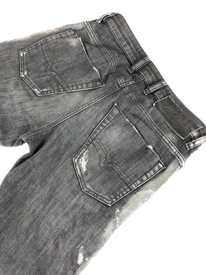 【中古品】【メンズ/レディース】 DIESEL ディーゼル  KROOLEY JOGG JEANS A01897 クロッキー ジョグジーンズ ボトムス デニムパンツ  152-240518-kk-10-tag サイズ：28 カラー：ブラック 万代Net店