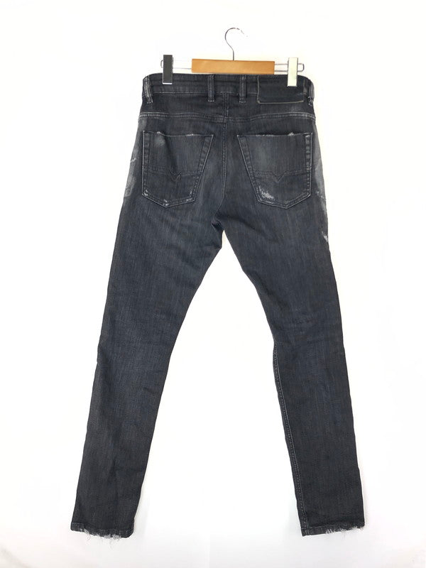 【中古品】【メンズ/レディース】 DIESEL ディーゼル  KROOLEY JOGG JEANS A01897 クロッキー ジョグジーンズ ボトムス デニムパンツ  152-240518-kk-10-tag サイズ：28 カラー：ブラック 万代Net店