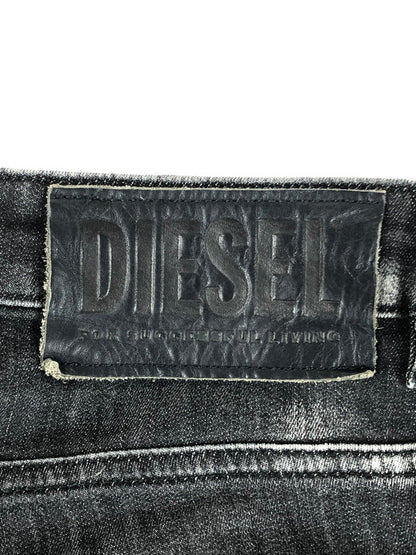 【中古品】【メンズ/レディース】 DIESEL ディーゼル  KROOLEY JOGG JEANS A01897 クロッキー ジョグジーンズ ボトムス デニムパンツ  152-240518-kk-10-tag サイズ：28 カラー：ブラック 万代Net店