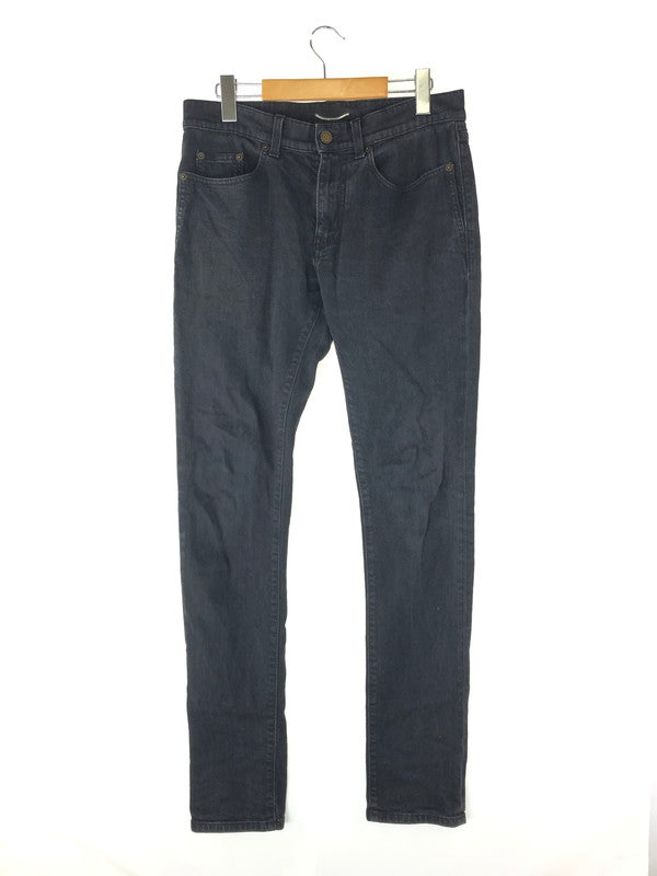 【中古品】【メンズ】 SAINT LAURENT サンローラン SKINNY DENIM PANTS 527389-YS500 スキニー デニムパンツ 151-240516-mo-12-tag サイズ：30 カラー：ブラック 万代Net店