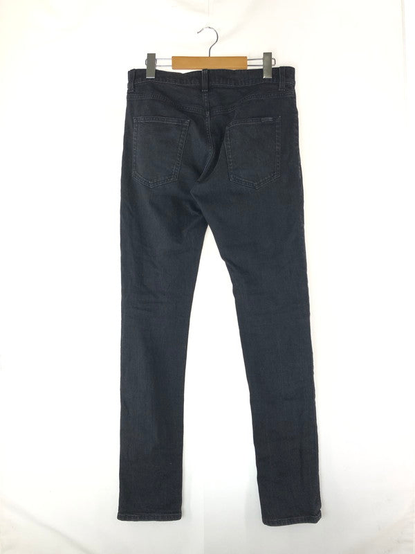 【中古品】【メンズ】 SAINT LAURENT サンローラン SKINNY DENIM PANTS 527389-YS500 スキニー デニムパンツ 151-240516-mo-12-tag サイズ：30 カラー：ブラック 万代Net店