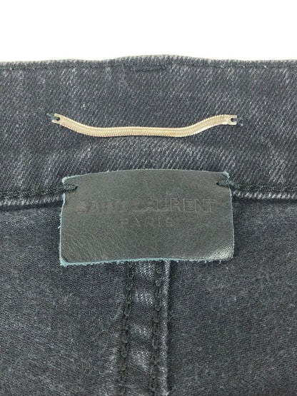 【中古品】【メンズ】 SAINT LAURENT サンローラン SKINNY DENIM PANTS 527389-YS500 スキニー デニムパンツ 151-240516-mo-12-tag サイズ：30 カラー：ブラック 万代Net店