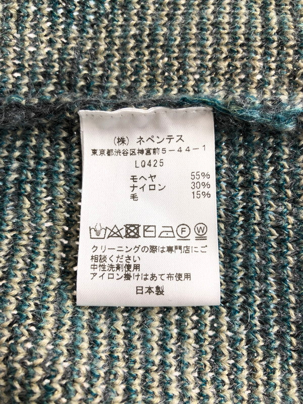 【中古品】【メンズ】 Needles ニードルス MOHAIR KNIT LQ425 モヘアニット トップス セーター 140-240516-mo-3-tag サイズ：M カラー：マルチカラー 万代Net店