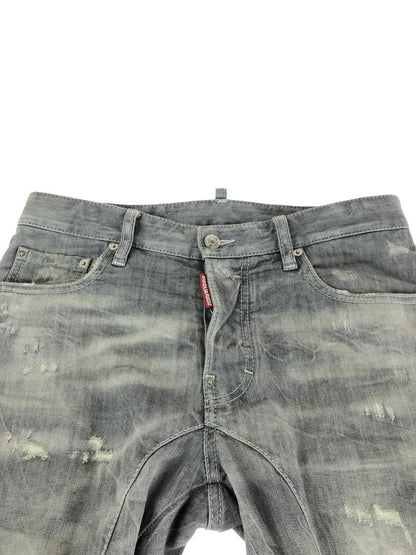 【中古品】【メンズ】 DSQUARED2 ディースクエアード 21SS TIDY BIKER JEAN S74LB0935 S30260 タイディー バイカージーンズ ボトムス デニムパンツ 152-240516-mo-13-tag サイズ：44 カラー：グレー 万代Net店