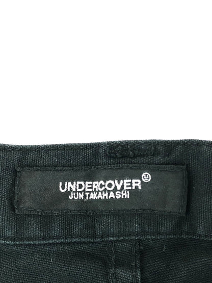 【中古品】【メンズ】 UNDERCOVER アンダーカバー  × HYSTERIC GLAMOUR ヒステリックグラマー 別注 コラボ 23SS PAINTING CARGO PANTS UC1C9501 ペインティング カーゴパンツ ボトムス 151-240518-kk-6-tag サイズ：M カラー：ブラック 万代Net店