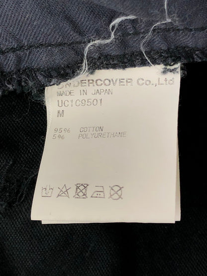 【中古品】【メンズ】 UNDERCOVER アンダーカバー  × HYSTERIC GLAMOUR ヒステリックグラマー 別注 コラボ 23SS PAINTING CARGO PANTS UC1C9501 ペインティング カーゴパンツ ボトムス 151-240518-kk-6-tag サイズ：M カラー：ブラック 万代Net店