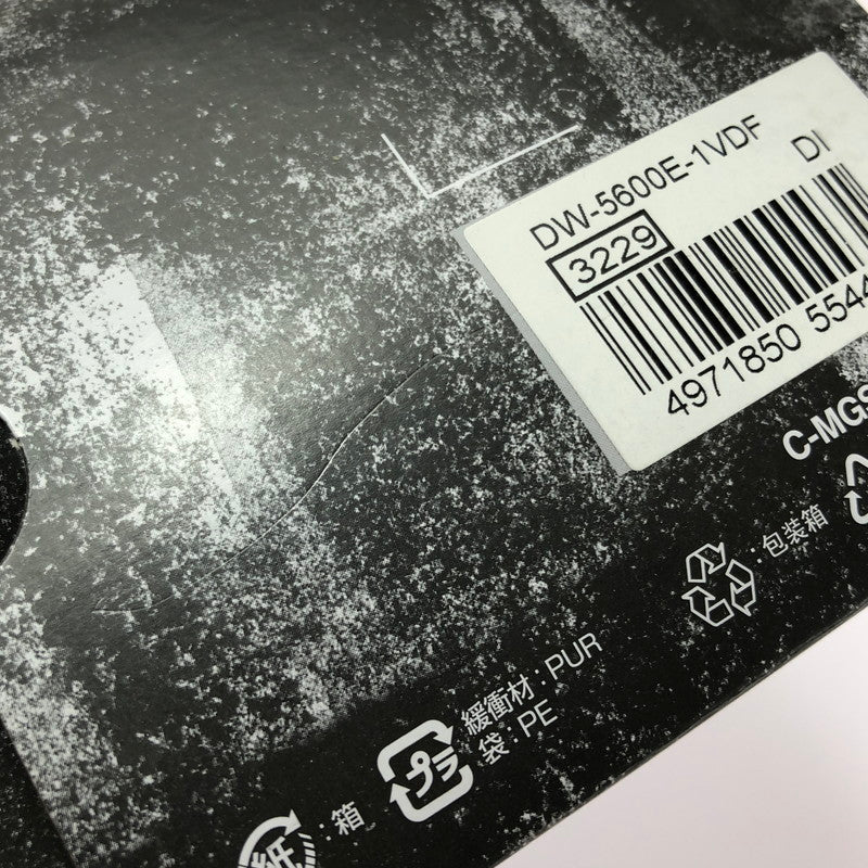 【中古美品】【メンズ】 G-SHOCK ジーショック 5600 SERIES DW-5600E-1VDF デジタル クォーツ 腕時計 196-260620-ty-02-tagh カラー：ブラック 万代Net店