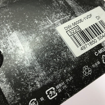 【中古美品】【メンズ】 G-SHOCK ジーショック 5600 SERIES DW-5600E-1VDF デジタル クォーツ 腕時計 196-260620-ty-02-tagh カラー：ブラック 万代Net店