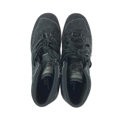 【中古美品】【メンズ】 NEW BALANCE ニューバランス  × JUNYA WATANABE COMME des GARCONS MAN ジュンヤワタナベ コムデギャルソン マン 別注 コラボ BB650RJU スニーカー 靴 162-240516-kk-6-tag カラー：ブラック 万代Net店