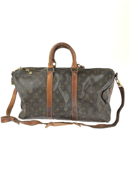 【現状渡し品】【メンズ/レディース】 LOUIS VUITTON ルイ・ヴィトン  モノグラム キーポル バンドリエール50 M41416 MI0951 カバン ボストンバッグ 179-240520-kk-6-tag カラー：モノグラム 万代Net店