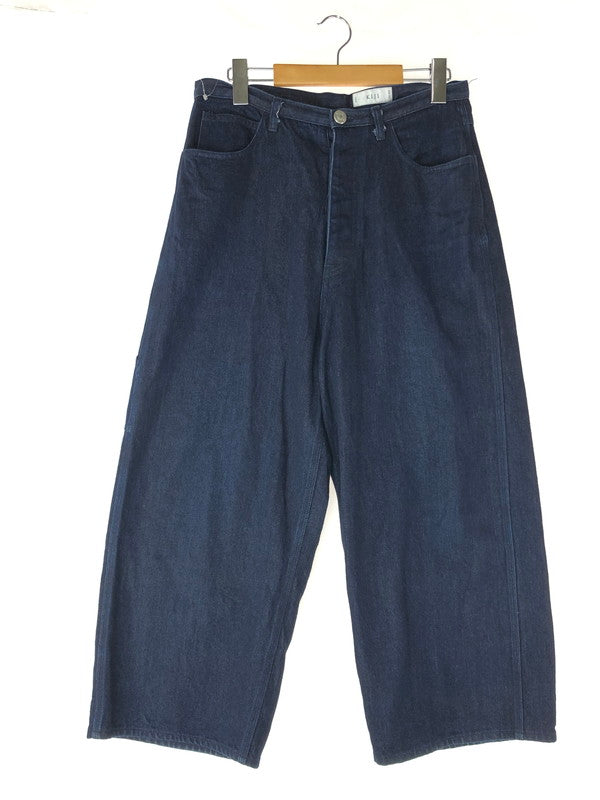 【中古品】【メンズ】  KIJI キジ 20SS SHIMA DENIM PANTS BBZ2001103A0006 シマ デニムパンツ ボトムス 151-240518-kk-2-tag サイズ：4 カラー：インディゴ 万代Net店