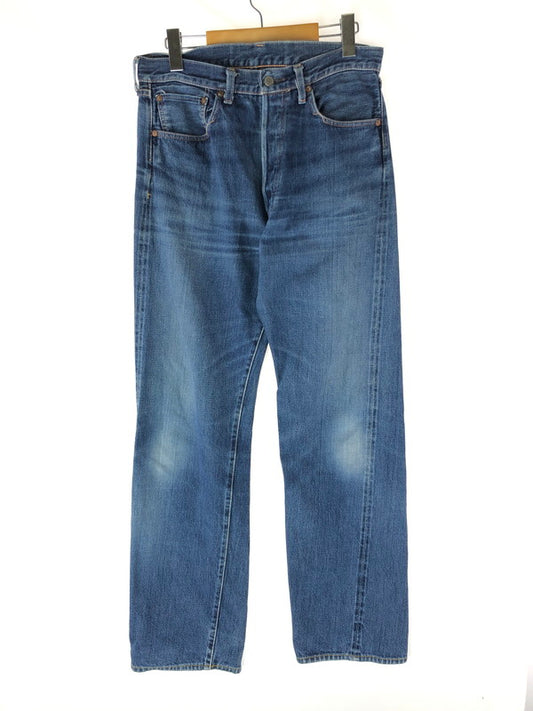 【中古品】【メンズ】 LEVI'S VINTAGE CLOTHING リーバイスビンテージクロージング  STRAIGHT DENIM PANTS LVC 55501 日本製 ストレートデニム 501XX 1955年 復刻 ストレート デニムパンツ ボトムス 156-240523-yk-11-tag サイズ：W34 カラー：インディゴ 万代Net店