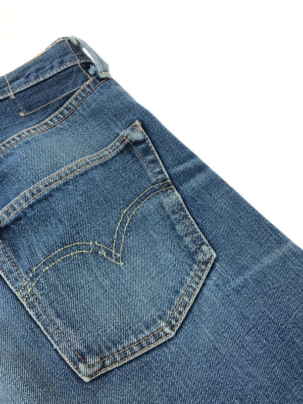 【中古品】【メンズ】 LEVI'S VINTAGE CLOTHING リーバイスビンテージクロージング  STRAIGHT DENIM PANTS LVC 55501 日本製 ストレートデニム 501XX 1955年 復刻 ストレート デニムパンツ ボトムス 156-240523-yk-11-tag サイズ：W34 カラー：インディゴ 万代Net店