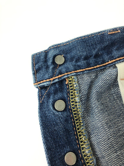 【中古品】【メンズ】 LEVI'S VINTAGE CLOTHING リーバイスビンテージクロージング  STRAIGHT DENIM PANTS LVC 55501 日本製 ストレートデニム 501XX 1955年 復刻 ストレート デニムパンツ ボトムス 156-240523-yk-11-tag サイズ：W34 カラー：インディゴ 万代Net店