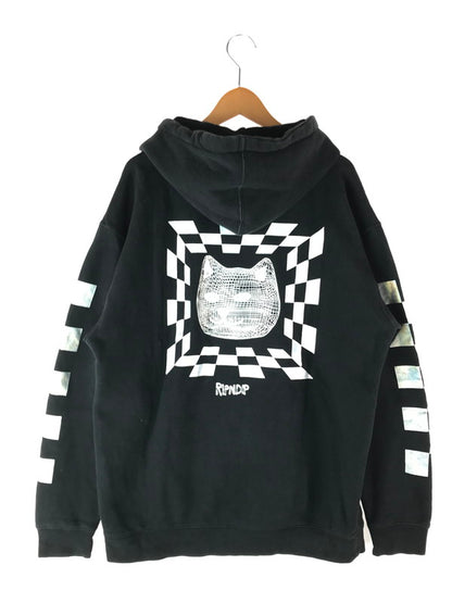 【中古品】【メンズ】  RIPNDIP リップンディッ プ PULLOVER HOODIE プルオーバーフーディー トップス パーカー 142-240604-mo-26-tag サイズ：L カラー：ブラック 万代Net店