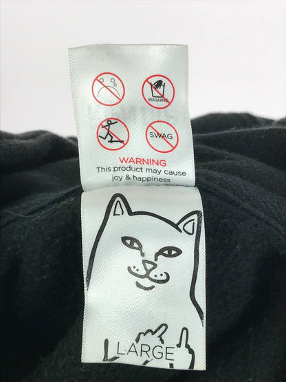 【中古品】【メンズ】  RIPNDIP リップンディッ プ PULLOVER HOODIE プルオーバーフーディー トップス パーカー 142-240604-mo-26-tag サイズ：L カラー：ブラック 万代Net店