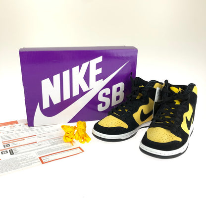 【中古品】【メンズ】 NIKE ナイキ SB DUNK HIGH PRO DB1640-001 スケートボーディング ダンク ハイ プロ スニーカー 靴 160-240603-yk-1-tag カラー：BLACK/BLACK-VARSITY MAZE 万代Net店