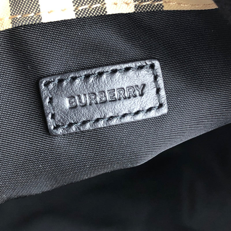 【中古品】【レディース】 BURBERRY バーバリー 8026737 ドローコードポーチ カバン 巾着バッグ 180-240527-mo-2-tag カラー：ベージュ 万代Net店