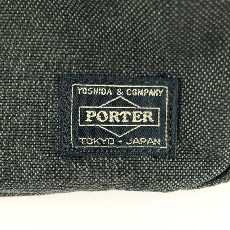 【中古品】【メンズ】 PORTER ポーター SMOKY 2WAY BRIEFCASE 592-06362 スモーキー 2WAY ブリーフケース 吉田カバン 188-240527-mo-13-tag カラー：ブラック 万代Net店