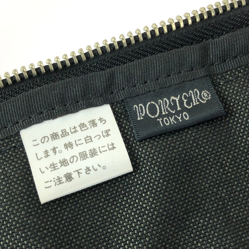 【中古品】【メンズ】 PORTER ポーター SMOKY 2WAY BRIEFCASE 592-06362 スモーキー 2WAY ブリーフケース 吉田カバン 188-240527-mo-13-tag カラー：ブラック 万代Net店