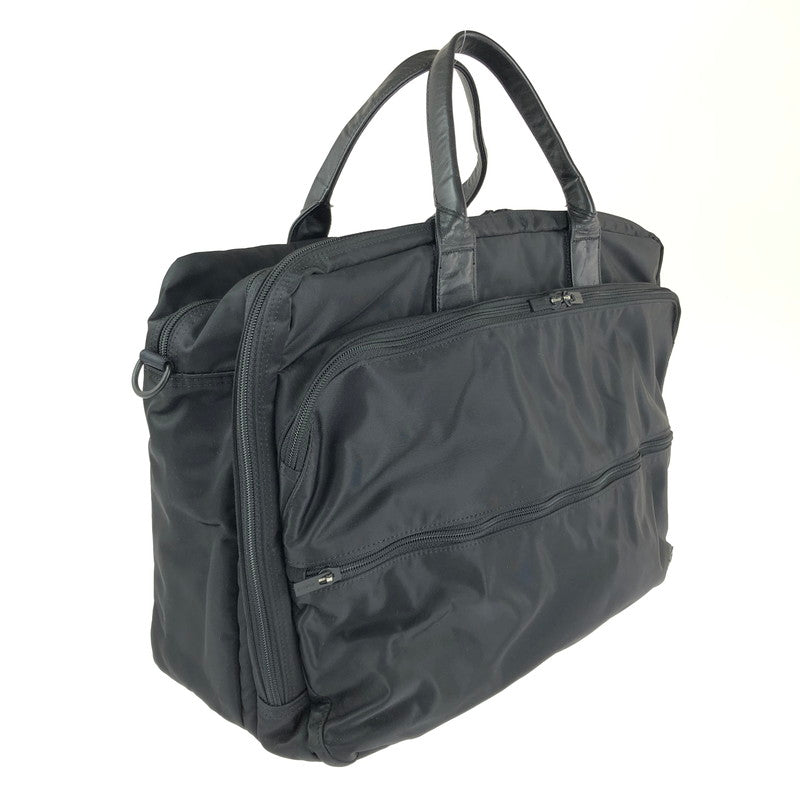 【中古品】【メンズ】 PORTER ポーター TIME 2WAY BRIEFCASE (L) 655-06167 タイム 2WAY ブリーフケース 吉田カバン  188-240527-mo-11-tag カラー：ブラック 万代Net店