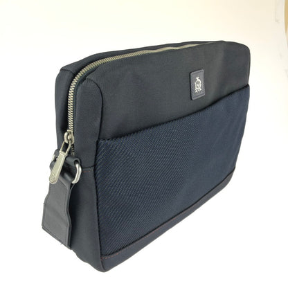 【中古品】【メンズ】 Dunhill ダンヒル TRAVELLER SHOULDERBAG トラベラー ショルダーバッグ カバン 188-240527-mo-15-tag カラー：ブラック/ネイビー 万代Net店