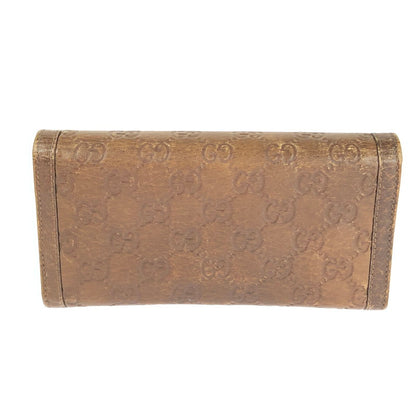 【中古品】【レディース】 GUCCI グッチ 282434 インターロッキングG 二つ折り長財布 181-240531-mo-6-tag カラー：ブラウン 万代Net店