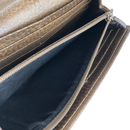 【中古品】【レディース】 GUCCI グッチ 282434 インターロッキングG 二つ折り長財布 181-240531-mo-6-tag カラー：ブラウン 万代Net店