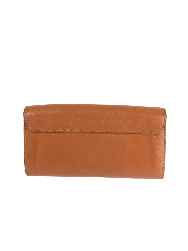 【中古品】【メンズ/レディース】 IL BISONTE イルビゾンテ CLASSIC CONTINENTAL WALLET クラシック コンチネンタル ウォレット 長財布 200-240730-mo-6-tag カラー：ブラウン 万代Net店