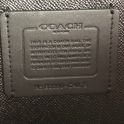 【中古美品】【レディース】 COACH コーチ シグネチャー 2WAY トートバッグ C4075 カバン ショルダーバッグ 180-240613-mo-3-tag カラー：ブラウン 万代Net店