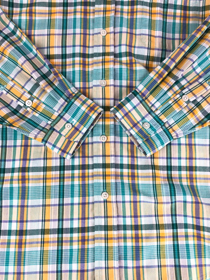 【中古品】【メンズ】 THE NORTH FACE ザ・ノースフェイス Ⅼ/S MADRAS SHIRT NR12431 ロングスリーブ マドラスシャツ 長袖 トップス 144-240707-mo-10-tag サイズ：M カラー：マルチカラー 万代Net店