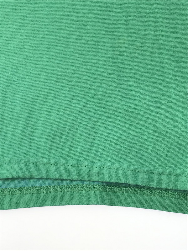 【中古品】【メンズ】 STUSSY ステューシー × ALAKAZAM アラカザム コラボ 別注 LOGO PRINT S/S T-SHIRT ロゴプリント ショートスリーブ Ｔシャツ 半袖 トップス 142-250128-yk-05-tag サイズ：S カラー：グリーン系 万代Net店