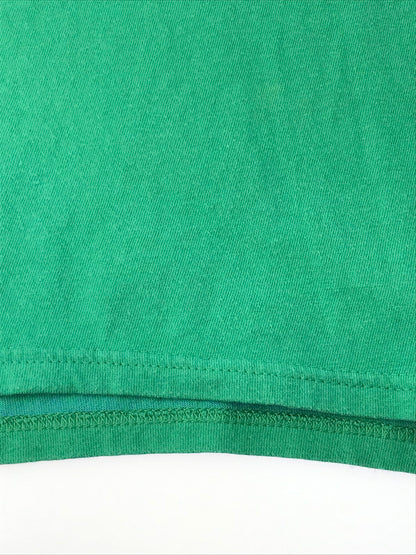 【中古品】【メンズ】 STUSSY ステューシー × ALAKAZAM アラカザム コラボ 別注 LOGO PRINT S/S T-SHIRT ロゴプリント ショートスリーブ Ｔシャツ 半袖 トップス 142-250128-yk-05-tag サイズ：S カラー：グリーン系 万代Net店