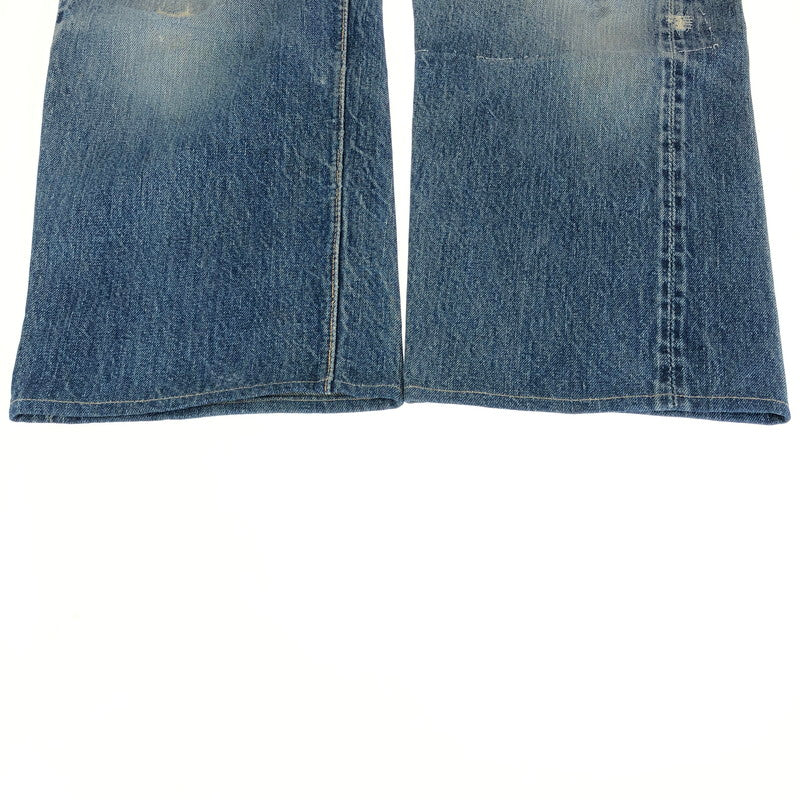 【現状渡し品】【メンズ】 Levi's リーバイス 50~60s 501XX BUTTON FLY DENIM PANTS VINTAGE 50~60年代 ボタンフライ デニムパンツ ヴィンテージ ボトムス ギャラ入り紙パッチ 157-240604-mo-2-tag カラー：インディゴ 万代Net店