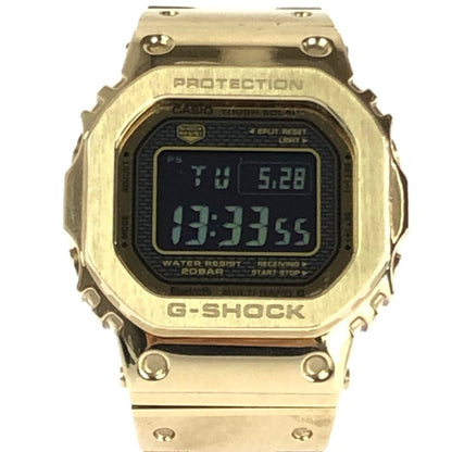 【中古品】【メンズ】 G-SHOCK ジーショック FULL METAL 5000 SERIES GMW-B5000GD-9JF デジタル タフソーラー 腕時計 196-240531-mo-11-tag サイズ：49.3 × 43.2 × 13 mm カラー：ゴールド 万代Net店