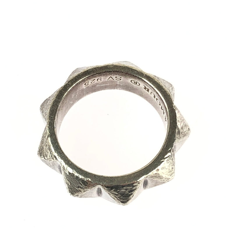 【中古品】【レディース】 HYSTERIC GLAMOUR ヒステリックグラマー SV925 STUDS RING スタッズリング 指輪 アクセサリー 193-240622-mo-1-tag カラー：シルバー 11号 万代Net店