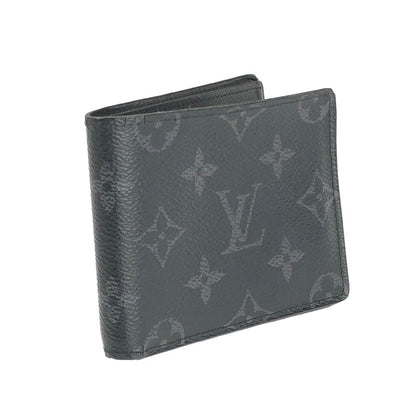 【中古品】【メンズ】 LOUIS VUITTON ルイ・ヴィトン ポルトフォイユ・スレンダー  モノグラム エクリプス M62294 二つ折り財布 179-240531-mo-15-tag カラー：ブラック/グレー 万代Net店