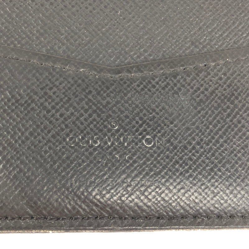 【中古品】【メンズ】 LOUIS VUITTON ルイ・ヴィトン ポルトフォイユ・スレンダー  モノグラム エクリプス M62294 二つ折り財布 179-240531-mo-15-tag カラー：ブラック/グレー 万代Net店