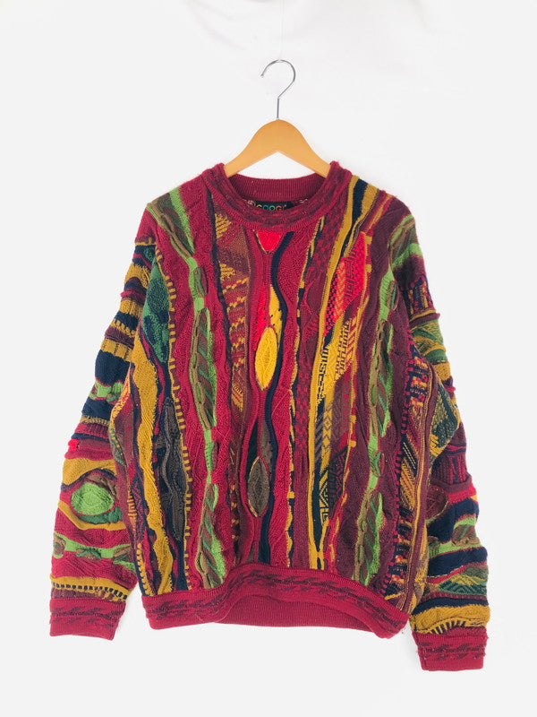 【中古品】【メンズ】  COOGI クージー 3D WOOL KNIT  3D ウールニット トップス 146-240905-mo-14-tag サイズ：SS カラー：マルチカラー 万代Net店